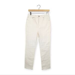 NWT Madewell The Perfect Vintage White Jeans Size 27